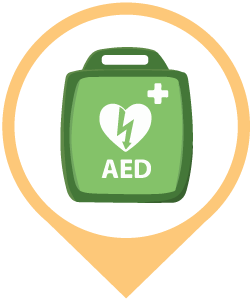 AED location